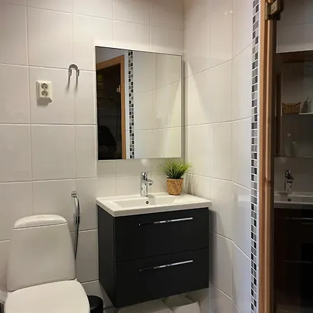 Ruka Snow&Sun1 - Near Slopes And Ski Trails, Sauna, Fireplace, Carport, Ac, Wifi, Ski Maintenance Room, Skibus דירה