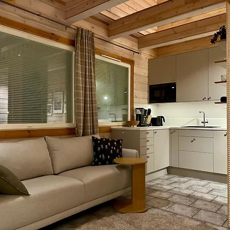 Ruka Snow&Sun1 - Near Slopes And Ski Trails, Sauna, Fireplace, Carport, Ac, Wifi, Ski Maintenance Room, Skibus דירה