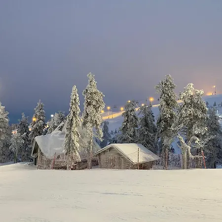 דירה Ruka Snow&Sun1 - Near Slopes And Ski Trails, Sauna, Fireplace, Carport, Ac, Wifi, Ski Maintenance Room, Skibus *