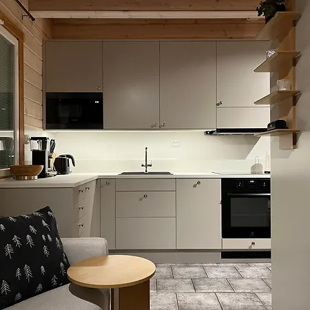 Ruka Snow&Sun1 - Near Slopes And Ski Trails, Sauna, Fireplace, Carport, Ac, Wifi, Ski Maintenance Room, Skibus *