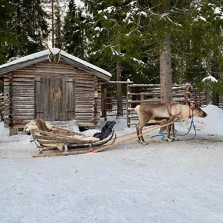 Ruka Snow&Sun1 - Near Slopes And Ski Trails, Sauna, Fireplace, Carport, Ac, Wifi, Ski Maintenance Room, Skibus דירה רוקה